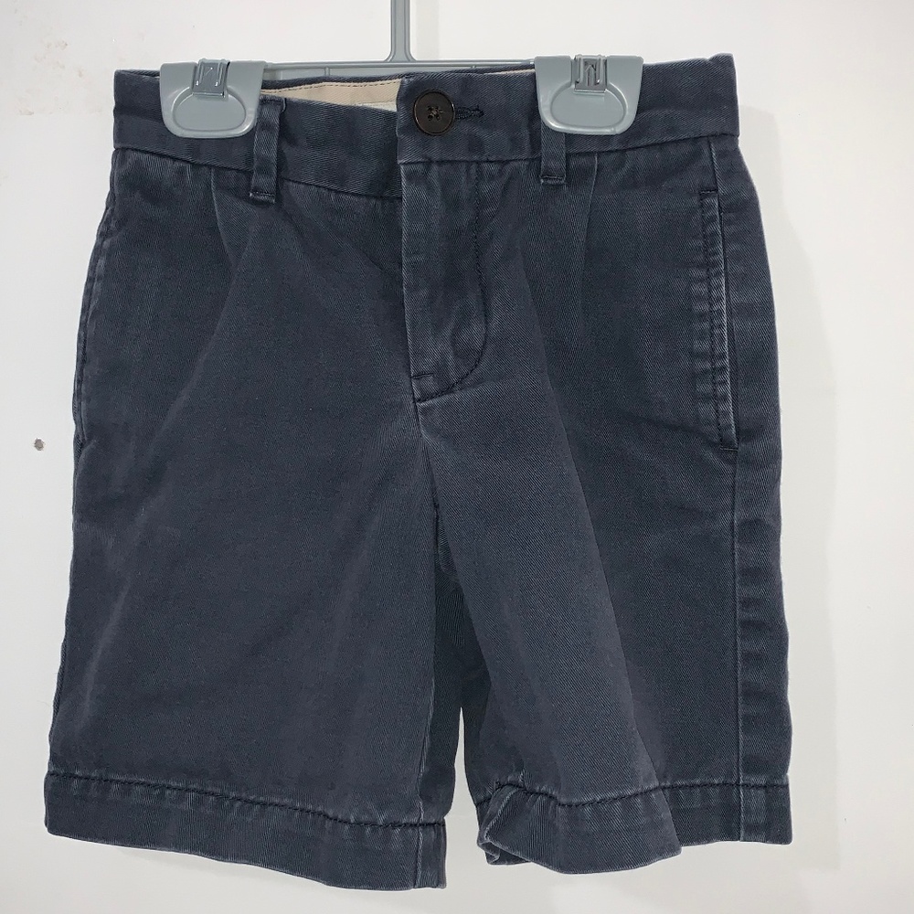 Gap Kids Navy Easy Fit Uniform Shorts Boys Size 5 Regular Gently Used